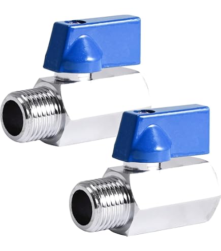 Bonfix kogelkraan, messing vernikkeld, 2x knel, rode vlindergreep, 15 mm Bonfix kogelkraan, messing vernikkeld, 2x knel, rode vlindergreep, 15 mm