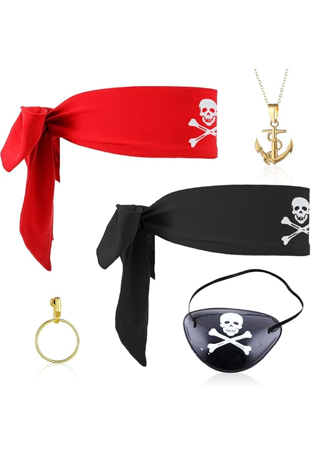 Piraten-Augenklappe Aus Leder – Verstellbar Mit Gummiband | Perfekt Für Halloween, Karneval & Kostümpartys | Für Damen & Herren