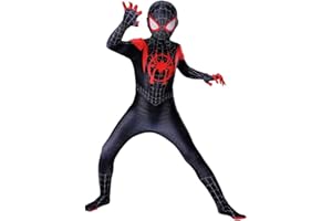 ZHANGXX Kinder Spiderman Kostüme 3D Print Spandex Lycra Bodysuit Anzug Halloween Cosplay Kostüm，Karneval，Party ，Weihnachten，Thema Partei Super Hero