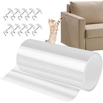 Film Protecteur Anti-griffes Pour Canapé | 42 Cm X 5 M - Transparent - Adhésif Sans Résidus