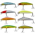 8 Leurres Minnow Senven - Appâts Pêche Mer Et Eau Douce - 7,8g - 102mm - Couleurs Variées