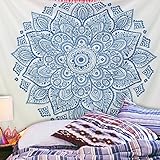 Kinlo Polyester 200x150cm Unique Wall Hanging Art Decor Mandala Wandbehang Hippie indische Tapisserie