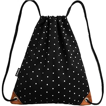 LEAPOP Unisex Turnbeutel Segeltuch - Sporttasche Mit Innentasche Für Gym & Freizeit