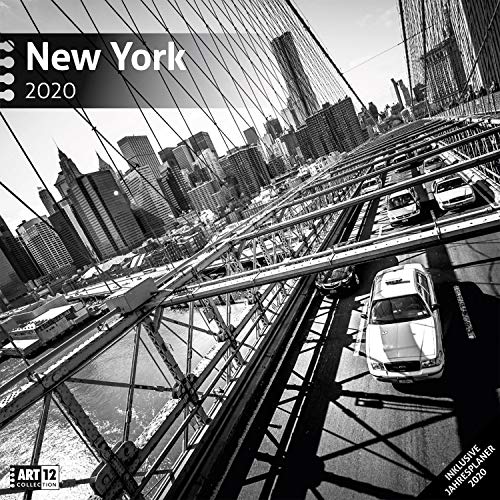 Télécharger New York 2020, Wandkalender / Broschürenkalender im Hochformat (aufgeklappt 30x60 cm) - Geschenk-Ka livre En ligne