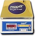 Onetrack Phoenix Smart Series-20Kg Table Top Digital Weighing Scale(Dual Display),Black