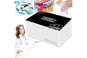 ZWJABYY Insulin KüHlbox,Elektrisch GroßEr Kapazitä KüHlbox,0-18 ℃ KüHlbox Medikamente,Insulin KüHlbox USB Geeignet FüR Reisen,Interferon,Lagerung Von Arzneimitteln,Battery×2