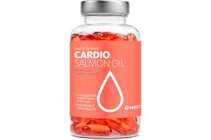 HOFSETH BIOCARE Cardio Omega 3 Salmon Fish Oil - 1000mg, 90 Capsules, 45 Day Supply, with EPA, DHA & DPA, Salmon Oil Capsules, High Strength Omega 3 Fatty Acids Supplement for Eyes, Brain & Heart - [Made in Norway]