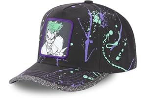 [ X ] CAPSLAB Męska i damska czapka Joker, czapka baseballowa, DC Comics, oryginalna i miękka