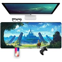 XXL Gaming Mauspad – 800x300 Mm, Zelda Motiv, Rutschfeste Unterseite, Ausfransresistente Kanten