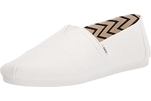 TOMS Alpargata de Algodón Reciclado, Mocasines Planos Hombre