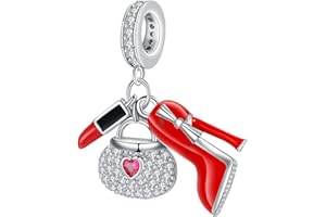 Yinsen Breloque en Argent Sterling 925 pour Pandora, Charmes en Perles pour Femme pour Collier/Bracelet Européen, Bijoux Cadeau d'anniversaire de Noël pour Filles Femmes