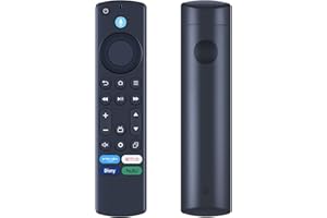 GOUYESHO Neu L5B83G Sprachfernbedienung Ersatz der 3. Gen für Fire Smart TV Stick (4K, 4K Max, Lite), Fire Smart TV Stick (2. Gen,3. Gen), Fire Smart TV-Würfel (1. Gen, 2. Gen), Fire Smart TV Stick 4K Kit