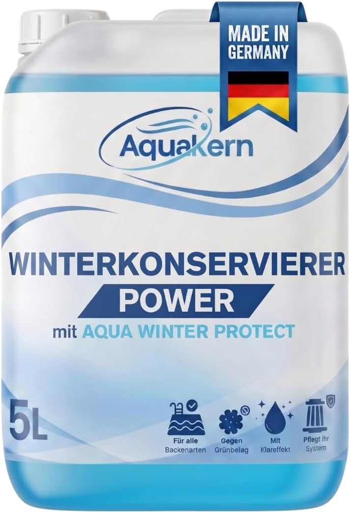Technische Daten & Spezifikationen : AQUAKERN Winterkonservierer Pool Power 5L mit