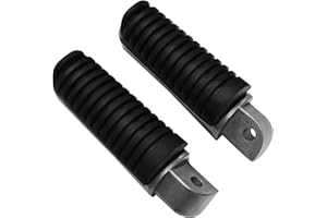 XMT-MOTOR Poggiapiedi Moto Pedane Passeggero Posteriore Pedana Adatto per Yamaha FJR1300 FZ1 FZ6 FZ6R FZ400 XJR400