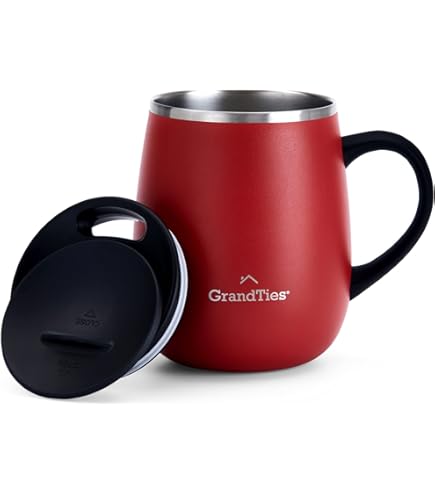 Vaso de café al vacío de acero inoxidable de doble pared, taza de café térmica