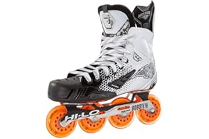 MISSION Inhaler FZ-3 Roller Hockey Skates, Storlek:9 = 44.5, Largeur:E = Regular