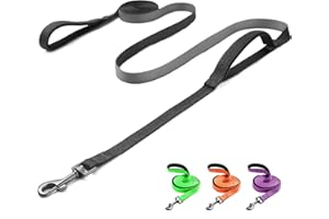 Demigreat Schleppleine für Hunde, 1.5m / 3m / 5m Robuste Lange Hundeleine Trainingsleine mit Gepolsterter Griff und handschlaufe, Ausbildungsleine für Kleine bis Große Hunde