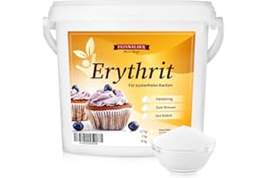 Feinwälder® Erythritol 5kg - Erythrit natürliche Zuckeralternative, Süßungsmittel ohne Kalorien, vegan, zahnfreundliche Zuckeralternative