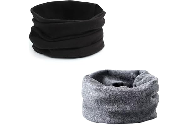 ENSTAB 2 st halsduk barn bomull höst vinter halsduk baby spänne halsdukar bebis, flickor och pojkar..