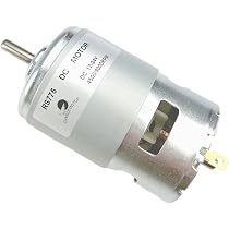 Moteur à Vis Sans Fin 12V DC 100RPM + Support Métal | Couple 1.2kg - Pour Machines, Rideaux, Automatismes