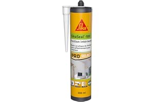 SIKA - Mastic acrylique - SikaSeal-188 Finition Intérieure blanc - Joint statique de finition et calfeutrement - Usage intérieur - Sans odeur - 300 ml