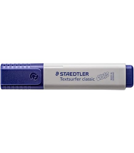 Surligneurs Staedtler Textsurfer Classic - 4 Couleurs Excel - Pointe Biseau 1-5mm - Fabriqué En Allemagne
