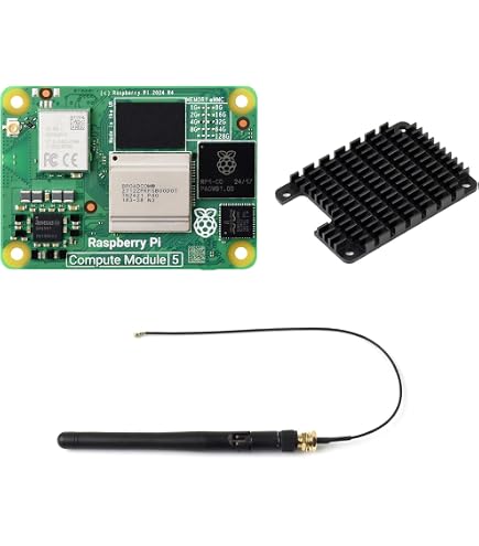 Antenne Voor RPi Compute Module 5 & 4 – 2.4G/5G WiFi, SMA Mannelijk, Omnidirectioneel, 109x10 Mm, TPEE, Versterking 2 DBi