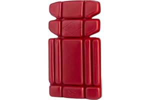 Lee Cooper LCKP002 męskie spodnie robocze ergonomiczne bezpieczne wkładki do nakolanników, czerwone