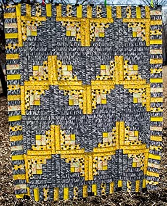 The Chevron Log Cabin Quilt Pattern Ebook Melissa Shields Amazon