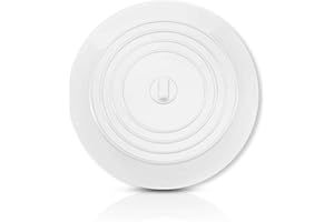 CZ STORE Tapón de Drenaje de Silicona - 15CM -✮GARANTÍA DE por Vida✮- Ventosa Flexible, Tapa Universal Impermeable - Fregadero de Cocina de Acero Inoxidable, Bañera, Inodoro (Blanco)