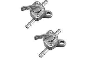 KGDUYC 2 Pcs Fuel Tap Switch, Interruptor del grifo del tanque de combustible, grifo de gasolina multifunción Gas Oil Switch Universal 4 Wheel Buggy