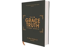 NASB, The Grace and Truth Study Bible (Trustworthy and Practical Insights), Hardcover, Green, Red Letter, 1995 Text, Comfort Print: New American Standard Bible, Green, Comfort Print, Red Print