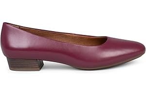 miMaO. Zapatos de Piel con tacón bajo y tecnología de Confort. Hechos en España