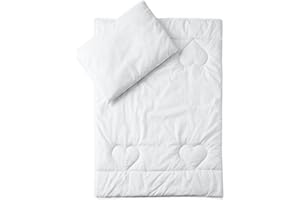 Baby Comfort Toddler 7 Tog 135x100 cm Duvet and Pillow Set for Cot Bed (12M+)