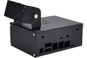 Waveshare Metal Case Type C for Jetson Nano Developer Kit and B01 Version, with Camera Holder, Supporting Cooling Fan