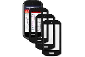 iDaPro per Vetro Temperato per Garmin Edge 1050 Pellicola Protettiva [3Pcs],copertura completa,Vetro temperato, Durezza 9H, Antigraffio, Antibolla, Antimpronta, Ultrasottile