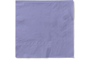 ‎MANK Mank Servietten aus Tissue 33 x 33 cm ¼ Falz | Kaffee Serviette | Basic | Uni | 100 Stück | praktische Einmal-Serviette für Gastronomie und Feiern | (Lila, 33 x 33 cm)
