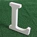 Wishwin White Large Wooden Letters 5.9" A-Z