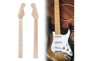 Ardentity Guitare Electrique, Manche Erable Palissandre 22 Frettes Guitare Electrique pour St Strat