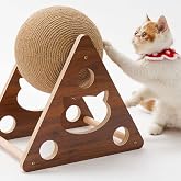 Tineke Ahşap İpli Kedi Oyuncagi Topu Kedi Tırmalaması (B&Uuml;Y&Uuml;K BOY TIRMALAMA TOP)