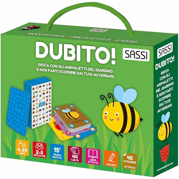 GIOCHI UNITI: DUBITO SET BLU GIOCO DA TAVOLO