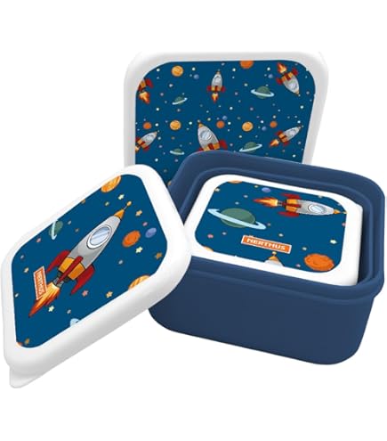 NERTHUS FIH 1327 Stapelbare containers voor kinderen, set met 3 NERTHUS FIH 1327 Stapelbare containers voor kinderen, set met 3