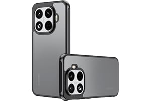 Lemxiee Case für Xiaomi 15T Pro hülle mit Anti-Fingerabdruck & Absturzsicherung & rutschfest Schutzhülle Flexibles Silikon + Mattiertes Acryl Handyhülle