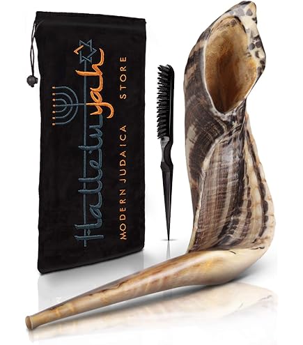 Shofar En Corne De Kudu Du Yémen - Casher - Longueur 71-76 Cm - Poli - Import D'Israël
