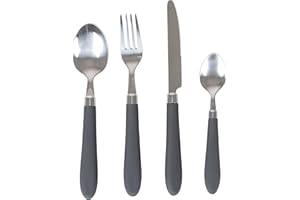 Bo-Camp - Zestaw sztućców - Deluxe - 24 sztuki - 6 osób