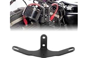 IDENUONA Side Coil Key Relocation Bracket Mount Kit For Harley Sportster 48 883 72 1200 2007-2023