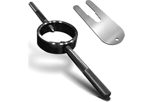 CANDEON Motorrad Gabel Federkompressor Werkzeug,Universeller Gabel Feder Kompressor Werkzeug Schraubenfeder-Service-Set, Fork Spring Compressor Tool für Meisten Upside Down Sreetbike Motorrad Gabeln