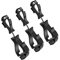 LHKJ 3-Pack Glove Clip Holders - Belt Clip For Work Gloves, Safety Keeper For Labor & Construction - View #7