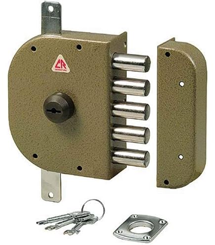 Serratura Da Applicazione CR 2250 - Doppia Mappa, Scrocco, Entrata Sinistra 60mm - Foto 9