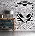 Produktbild Wandtattoo Schlafzimmer Angry Alien UFO Raumschiff Universum Weltraum Modern Man Cave